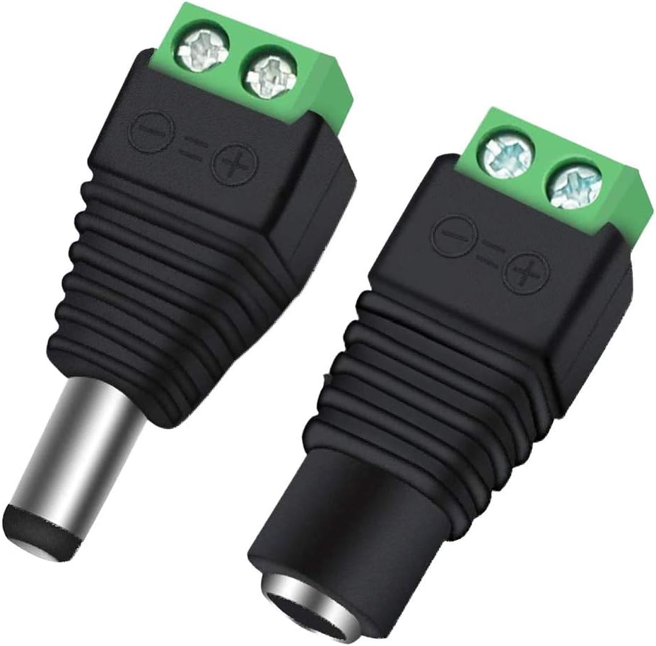 12V DC Power Connector 5.5mm x 2.1mm